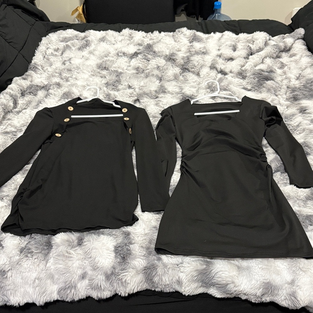 Elegant Black Women's Dress